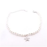 Bracciale Domar Gioielli Donna Bracciale perle argento 925 in Argento Zircone BPA121645